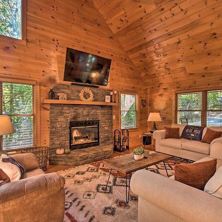 Blue Ridge Cabin Hot Tub, Fire Pit And Grill! Zewnętrze zdjęcie