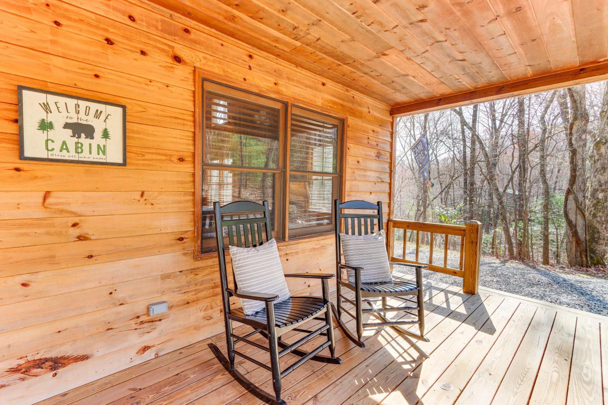 Blue Ridge Cabin Hot Tub, Fire Pit And Grill! Zewnętrze zdjęcie